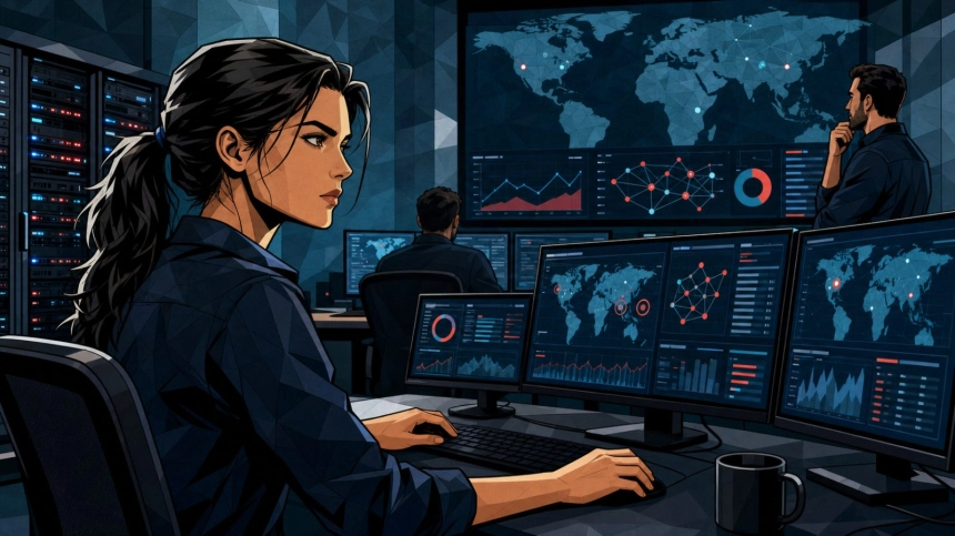 채굴 설비와 데이터센터 건물 전경 / TokenPost.ai