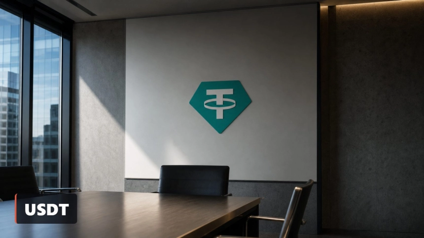 부동산 청사진과 블록체인 기술의 융합을 표현한 사무 공간 / TokenPost.ai