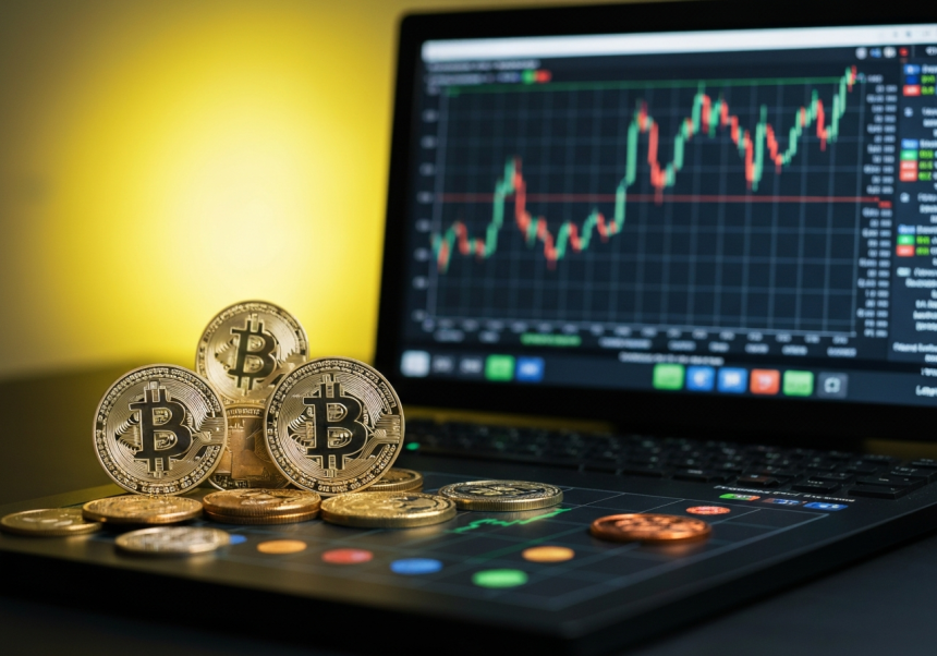 거래 모니터에 표시된 암호화폐 매매 현황 / TokenPost.ai