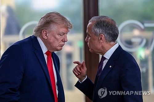 캐나다-미국, 관세 갈등 완화 향한 잠정합의 논의 / 연합뉴스
