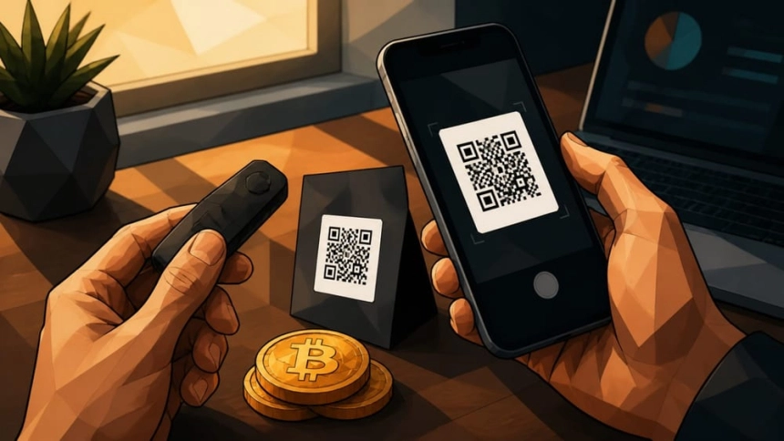 봉인된 상환 창구 옆 금속 코인과 잠금장치 / TokenPost.ai