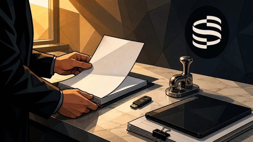 증서와 인감이 놓인 주식 서류 / TokenPost.ai