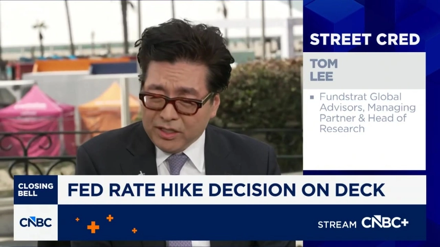 톰 리 펀드스트랫 공동창업자 / CNBC 영상 갈무리